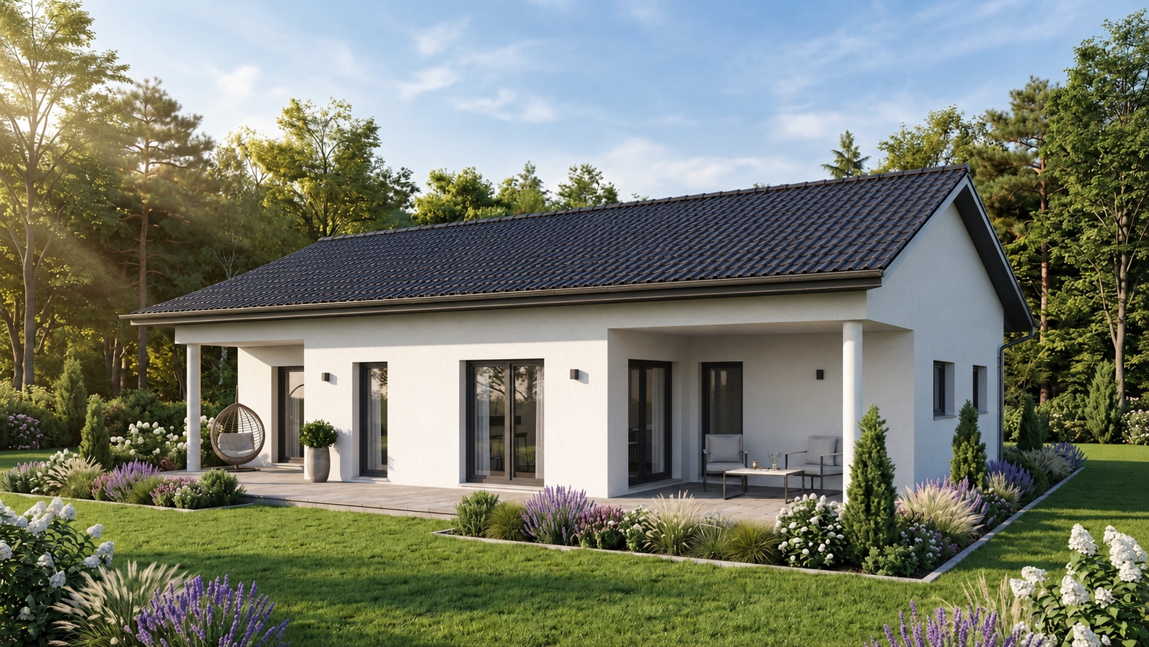 Home 104 mit Satteldach