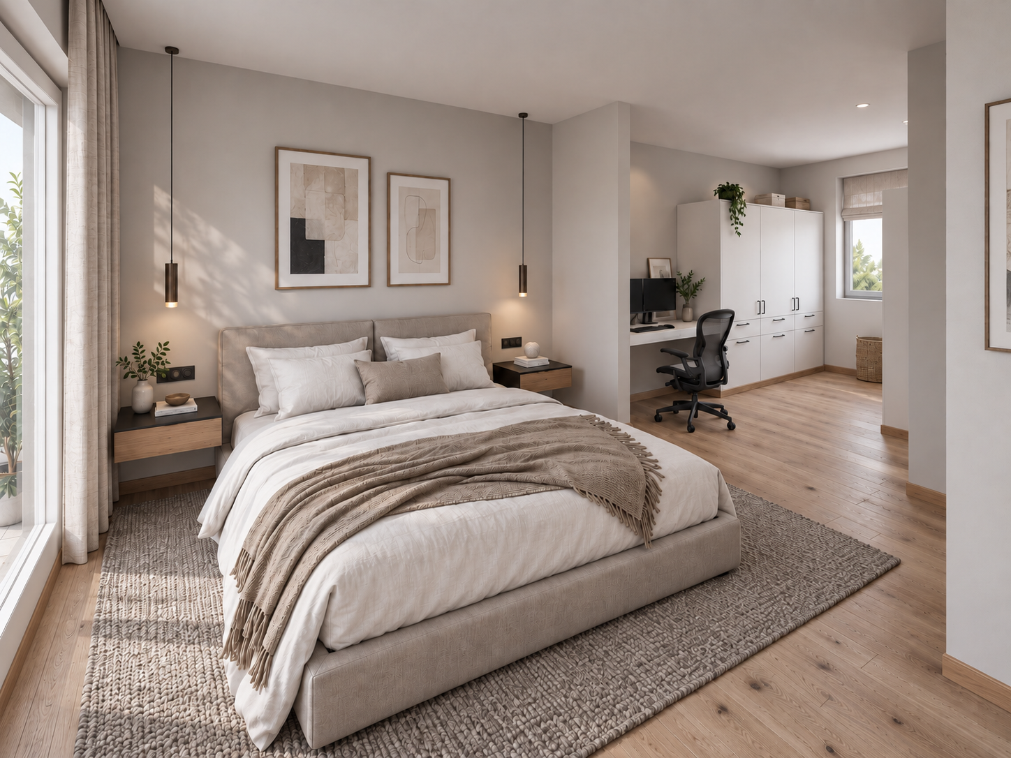 Schlafzimmer mit Ankleide Home 104